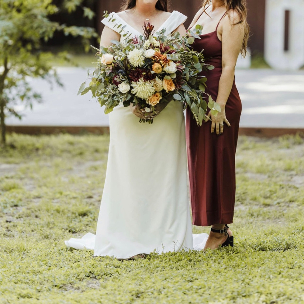 BHLDN cali midi dress